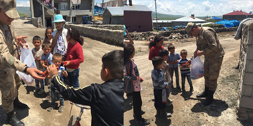 Dağpınar Jandarma, Bayramda çocukları unutmadı