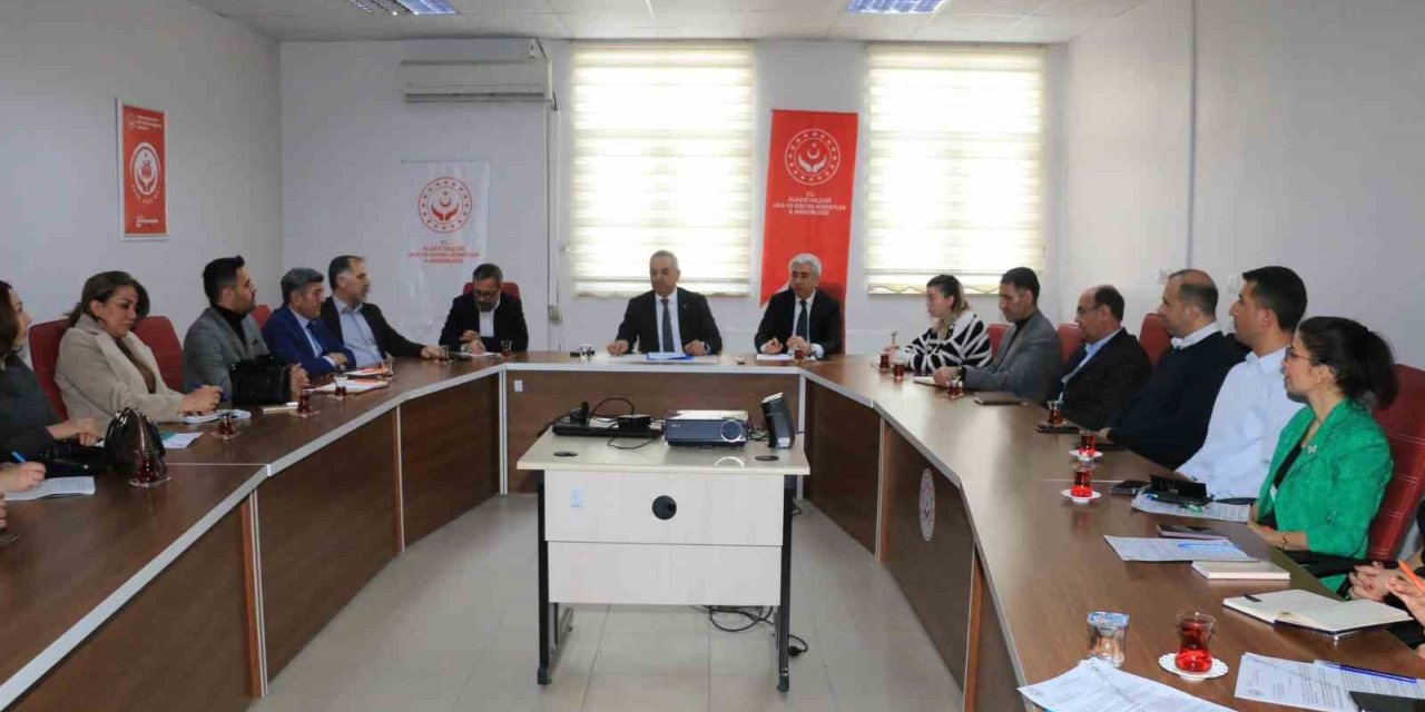 Elazığ’da hizmet değerlendirme toplantısı