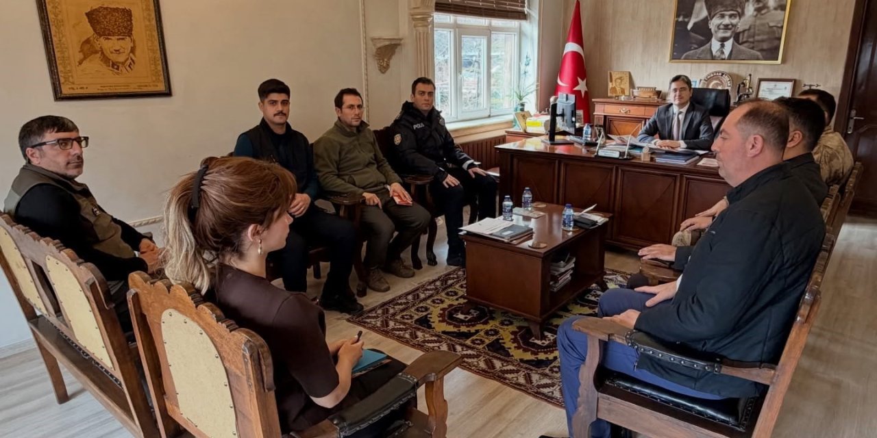 Kemaliye’de İlçe Av Komisyonu Toplantısı yapıldı