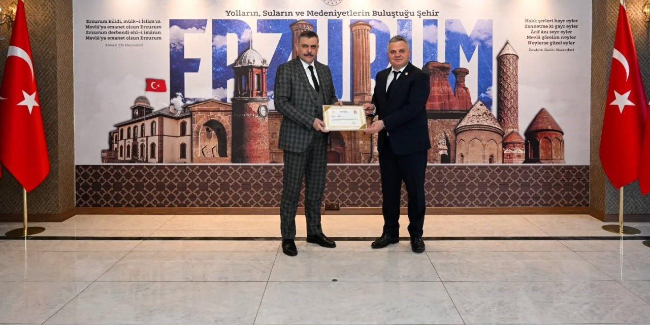 Çevre yatırımlarına yapılan desteğe başarı belgesi