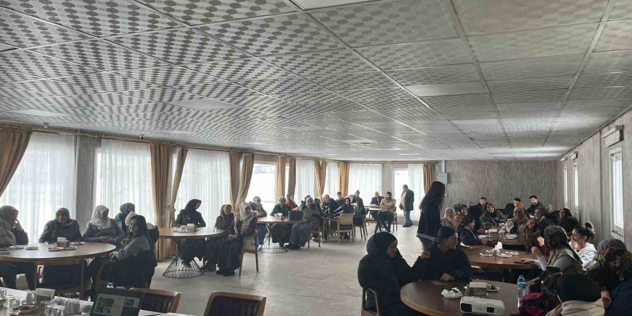 Diyadin’de bağımlılıkla mücadele semineri gerçekleştirildi