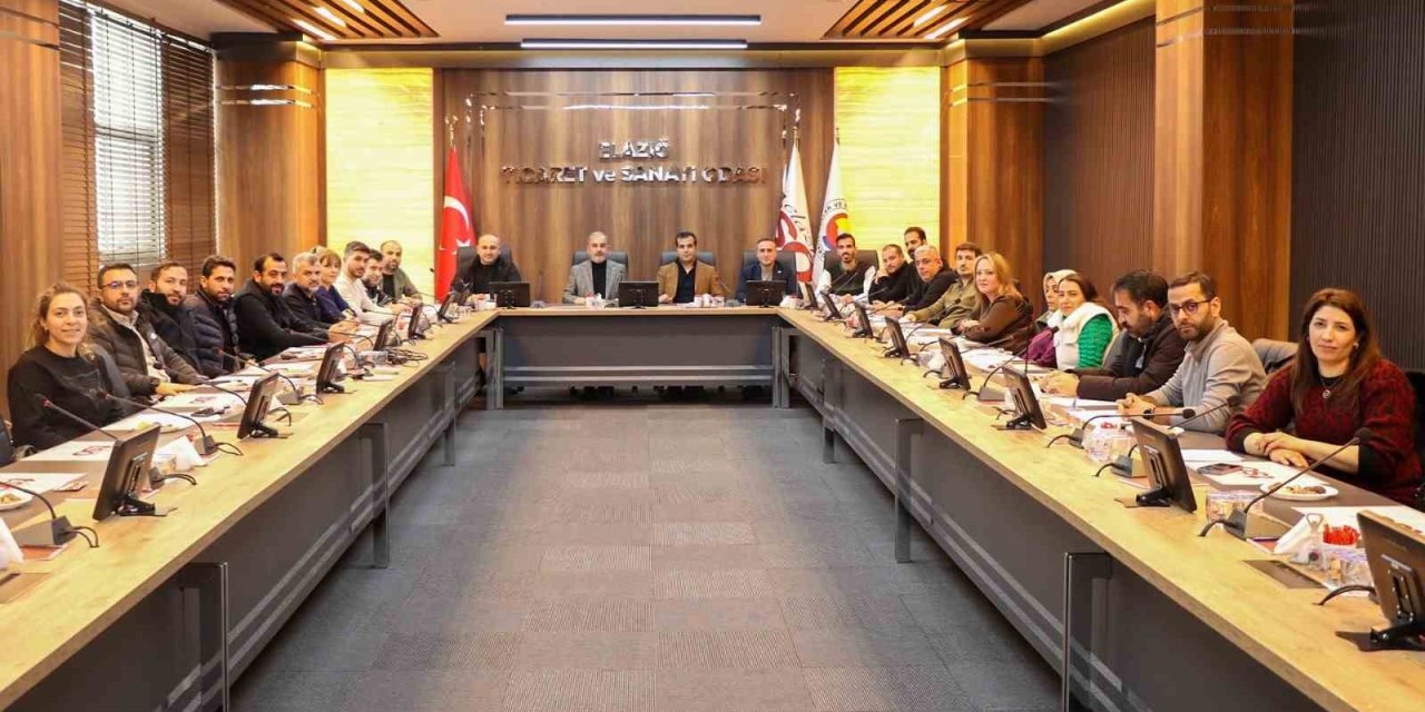 Jeoloji ve jeofizik sektörü Elazığ TSO’da buluştu