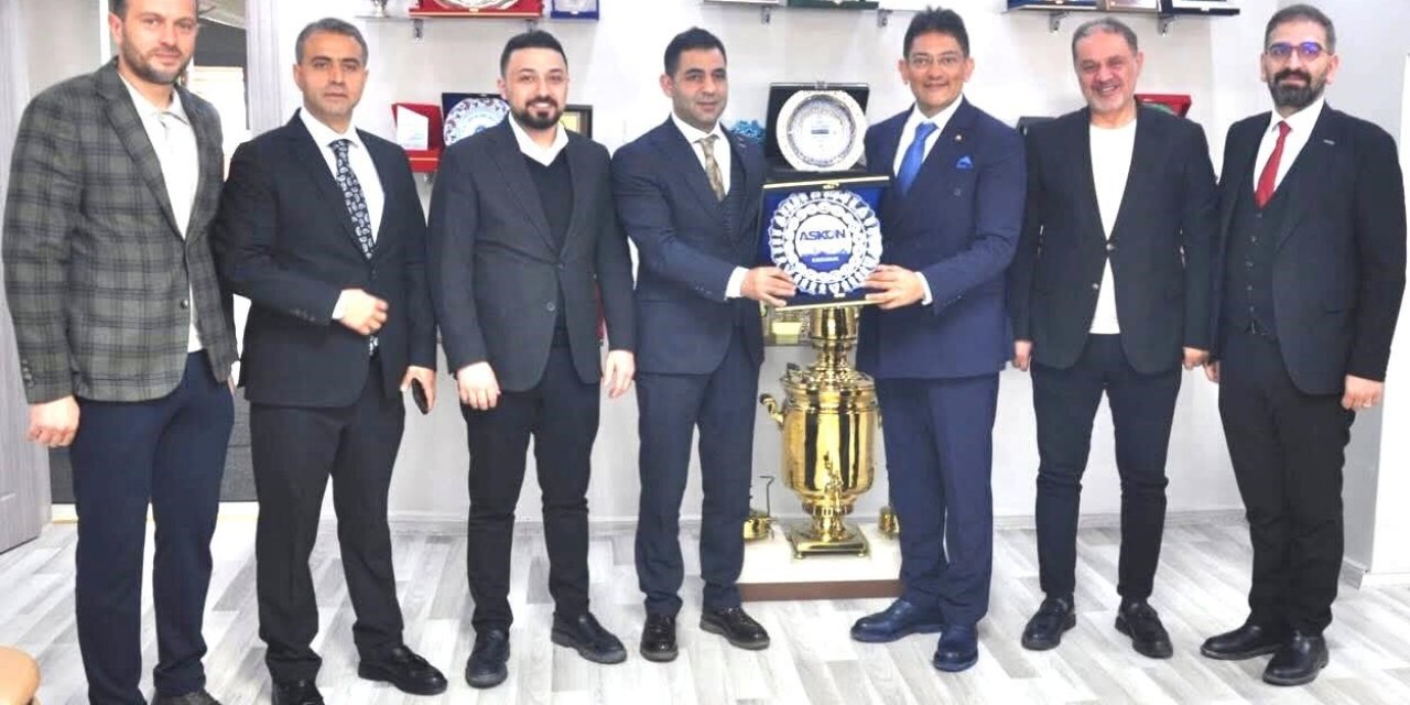 ASKON’dan ETSO ve ETB’de ’Ekonomik işbirliği’ zirvesi