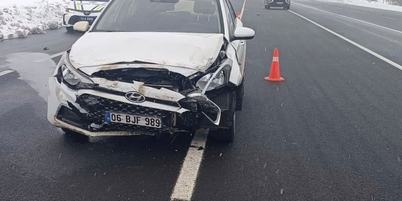 Bingöl’de trafik kazası: 5 yaralı
