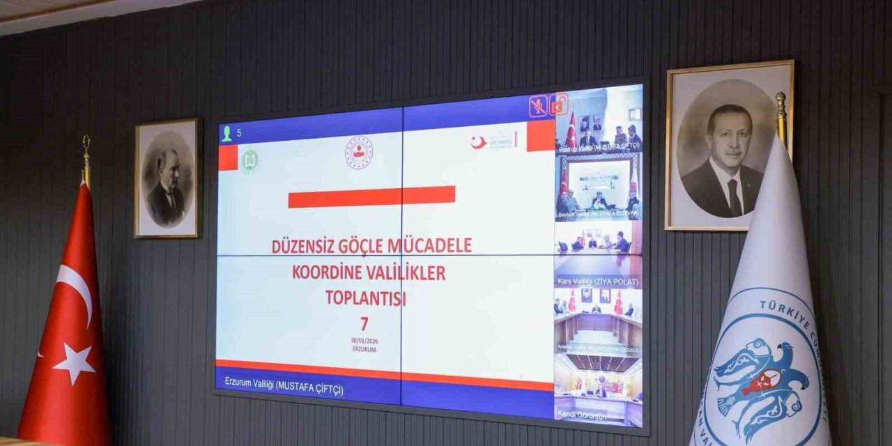 Düzensiz Göçle Mücadele Koordinasyon Toplantısı