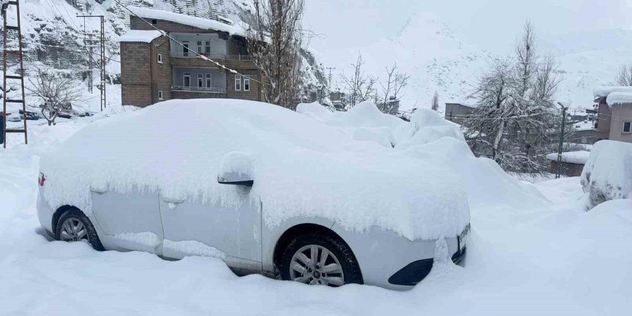 Hakkari’de 220 yol ulaşıma açıldı, karla mücadele sürüyor