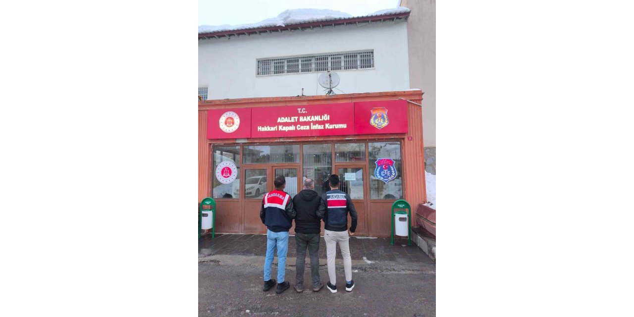 Hakkari’de 13 yıl kesinleşmiş cezası olan şahıs yakalandı