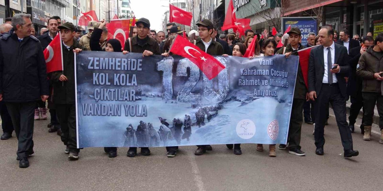 Van’da donarak şehit olan 120 kahraman çocuk unutulmadı