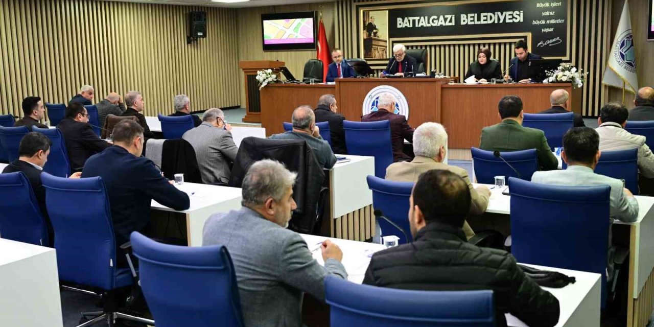 Battalgazi Belediyesi şubat ayı meclis toplantısı gerçekleştirildi