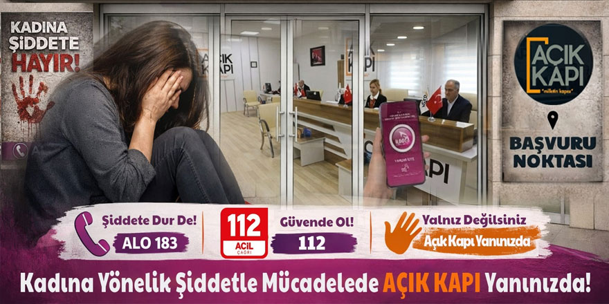 “Milletin Kapısı Açık Kapı – Yanınızda, Yalnız Değilsiniz”