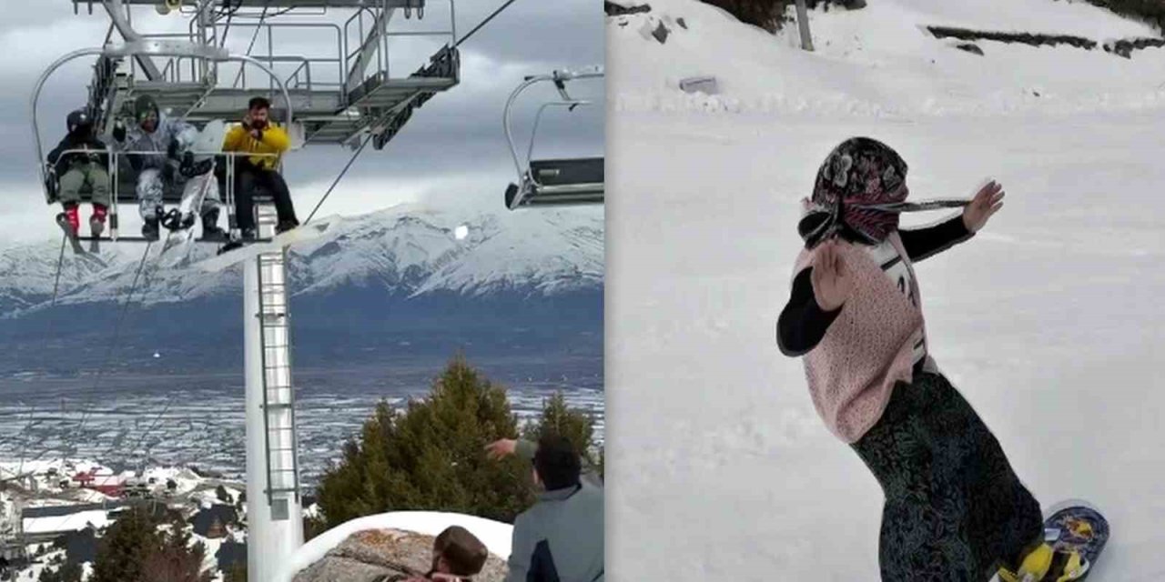 Ergan Kayak Merkezi’nde eğlenceli anlar