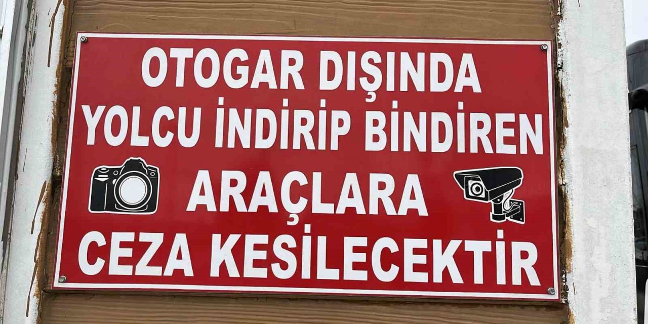 Güroymak’ta terminal dışı yolcu indirip bindirenlere ceza uyarısı