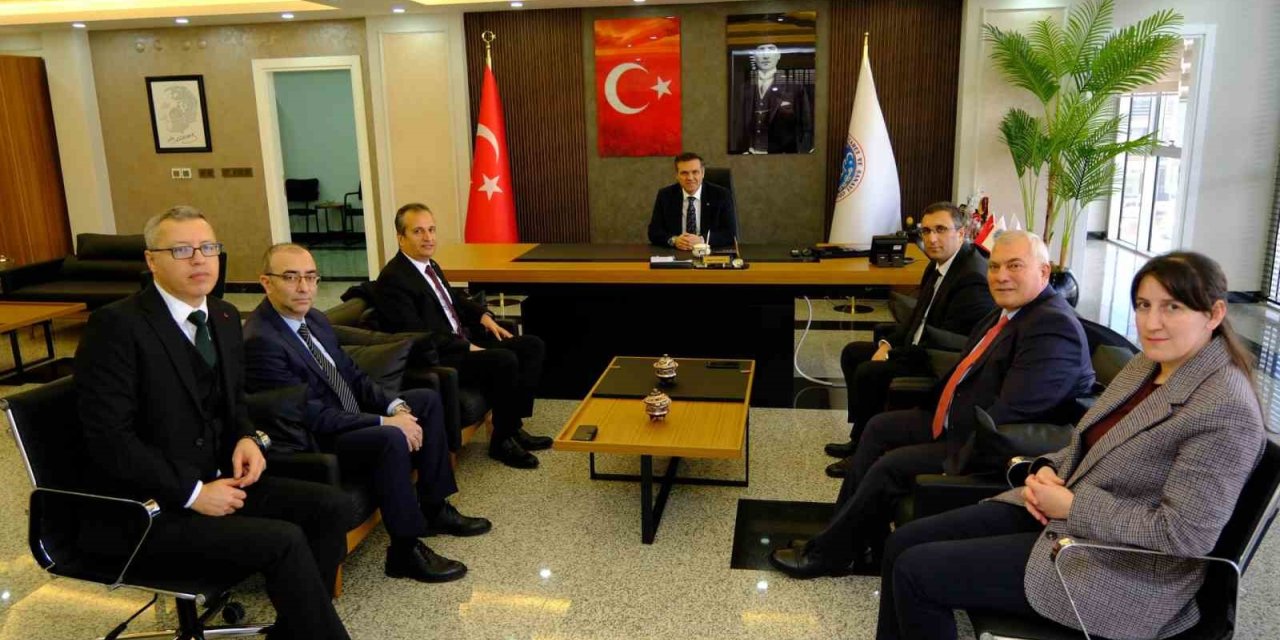 Gelir İdaresi Başkanlığı heyetinden Erzincan TSO’ya ziyaret