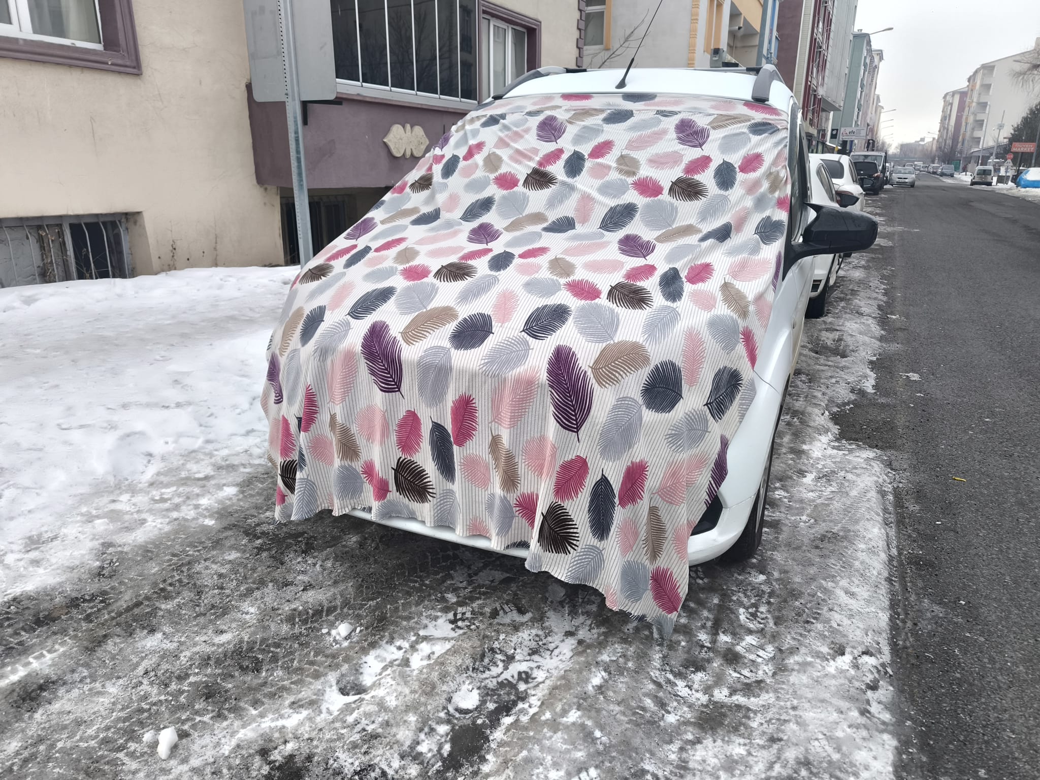 Kars buz kesti: Termometreler eksi 18'i gördü