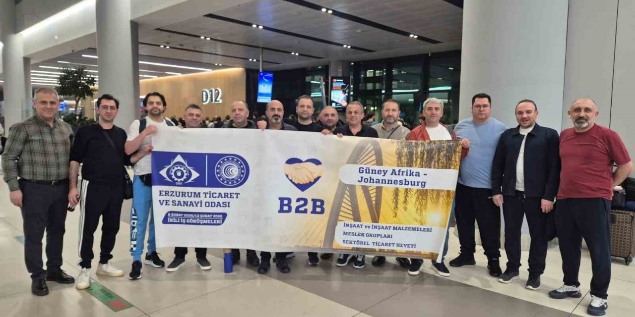 ETSO’nun Güney Afrika temasları başladı: İnşaat ve yapı sektörü Johannesburg’da