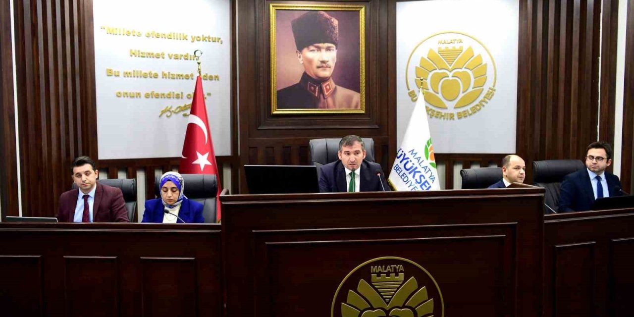 Malatya Büyükşehir Belediye Meclisi Şubat ayı toplantısı yapıldı