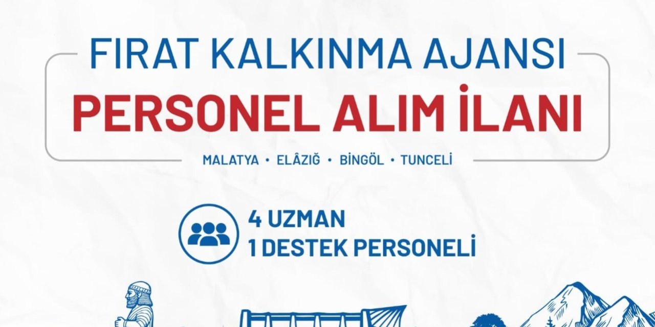 Fırat Kalkınma Ajansı personel alımı yapacak