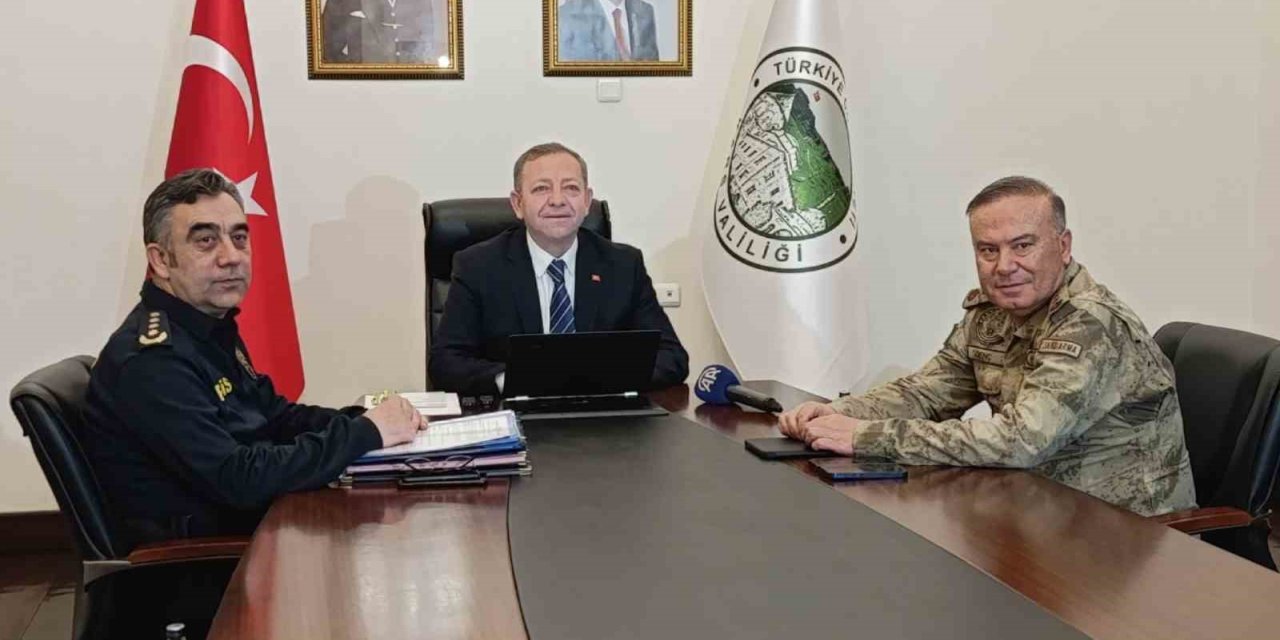 Kars’ta Ocak ayı asayiş ve güvenlik toplantısı yapıldı