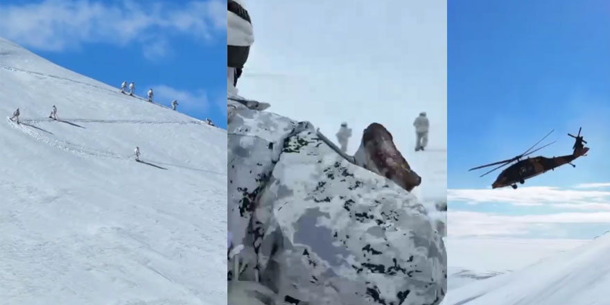 MSB’den Kars’ta Kış Tatbikatı Paylaşımı