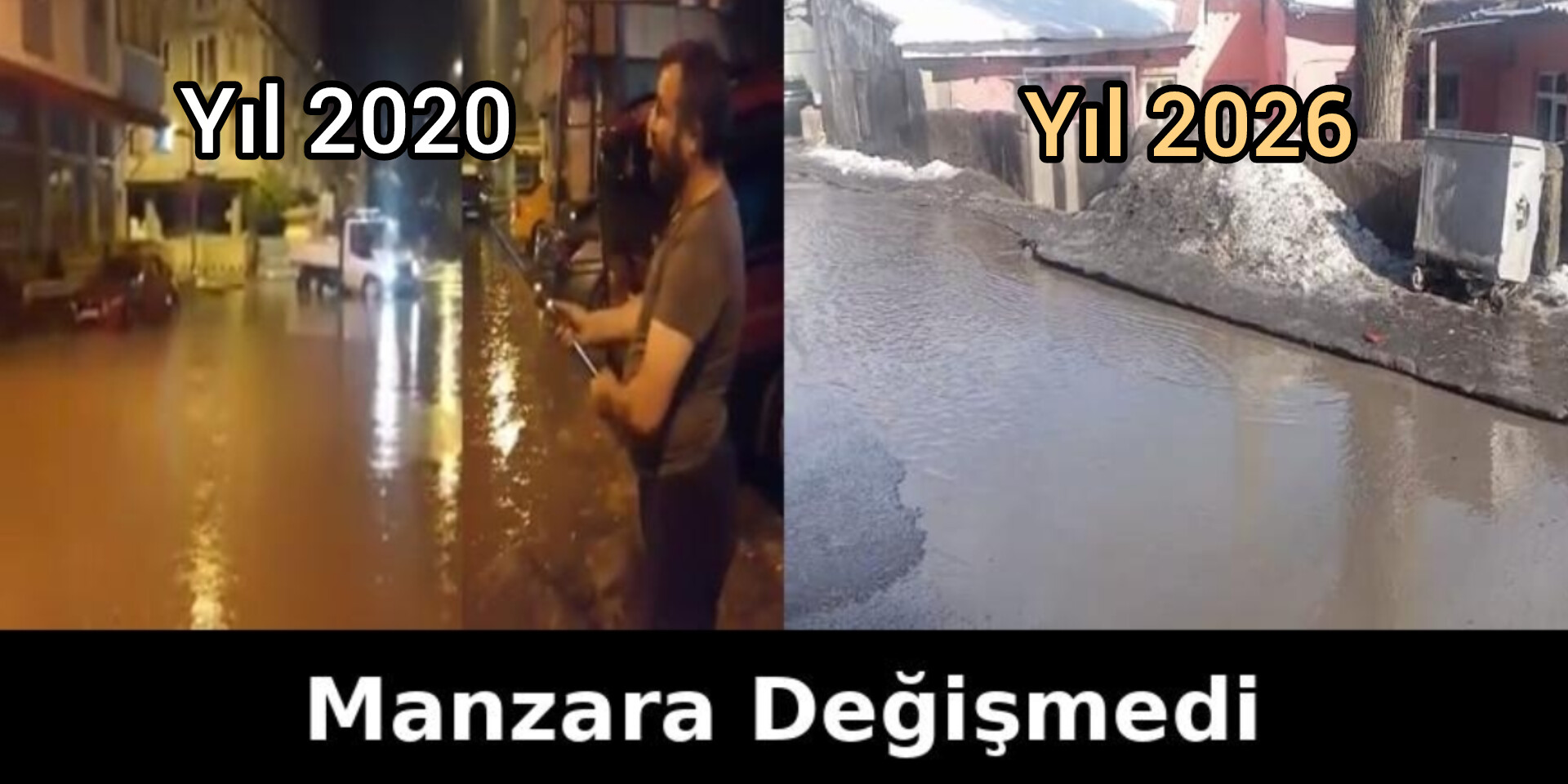 Kars’ta 6 yıl geçti, manzara değişmedi: Cadde ve sokaklar yine göle döndü