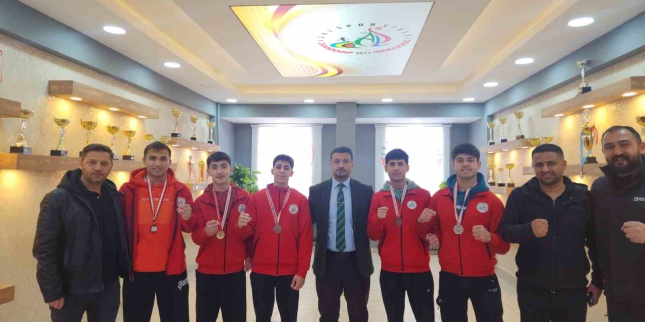 Ağrı Spor Lisesi öğrencilerinden Türkiye şampiyonasında başarı