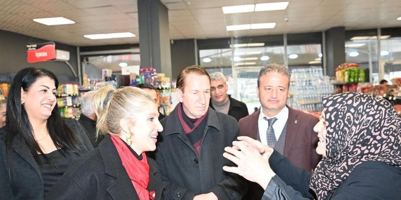 Milletvekili Ölmeztoprak’tan ‘KOP Boykot Market’e ziyaret