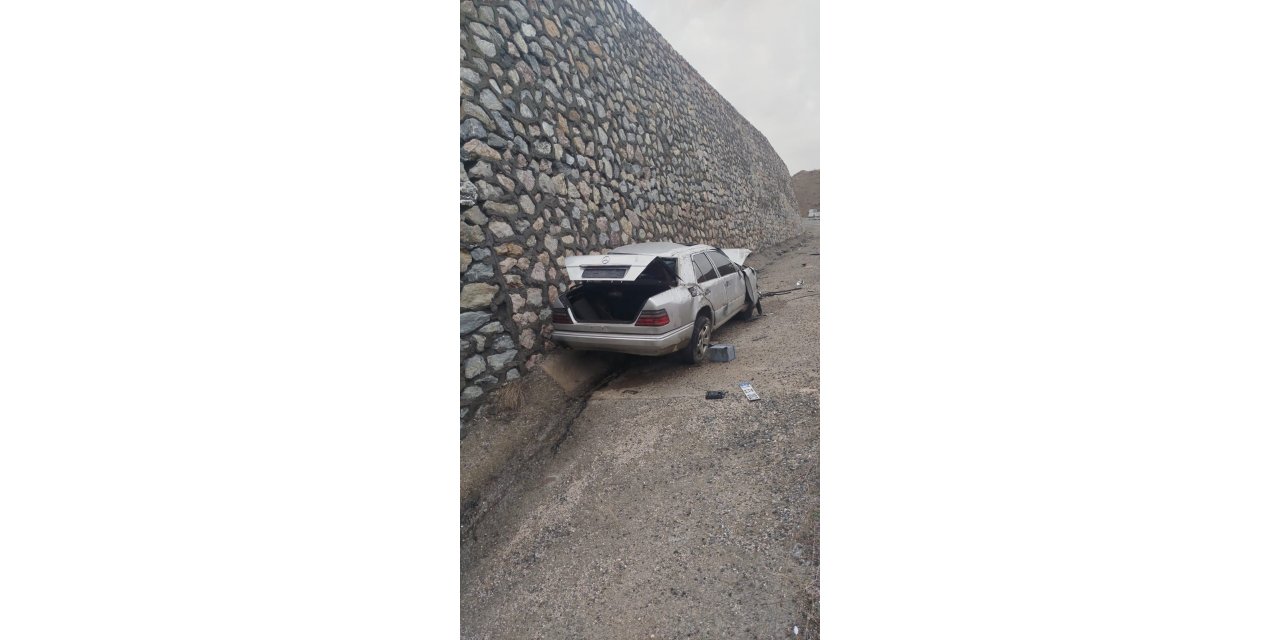 Elazığ’da trafik kazası: 1 ölü