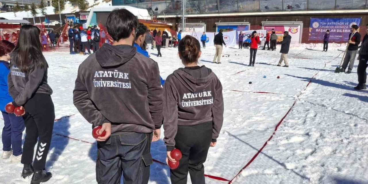 Ünilig kış oyunlarında Atatürk Üniversitesi rüzgârı