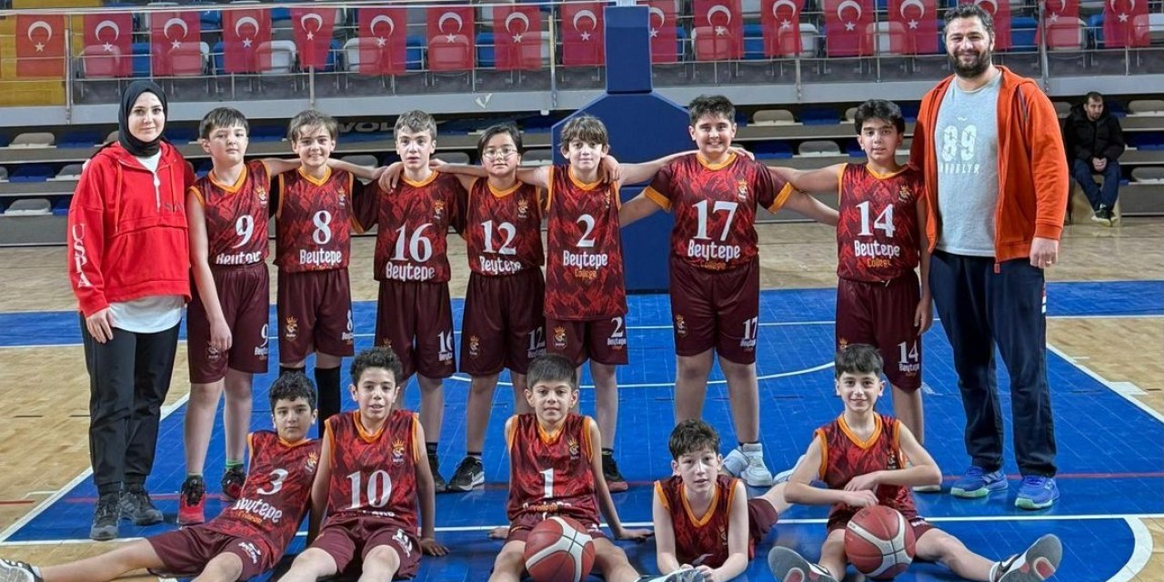 Beytepe Koleji öğrencilerinden basketbolda çifte galibiyet
