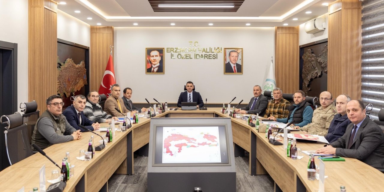 Erzincan’da İl Av Komisyonu toplandı