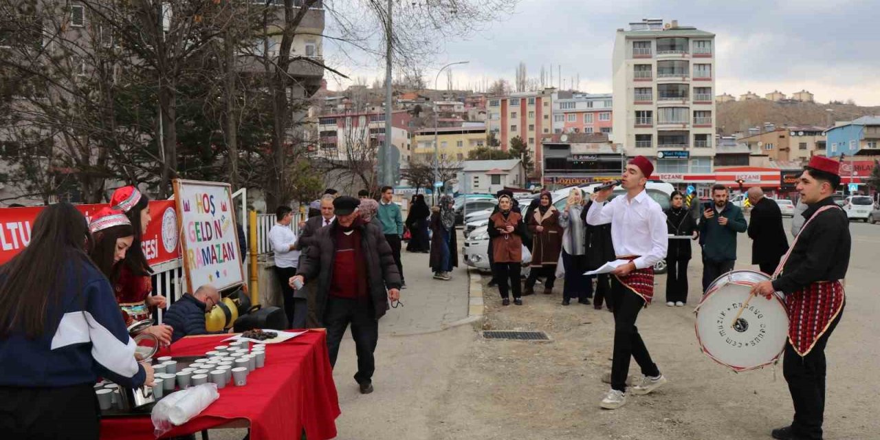 Öğrencilerden "Hoş Geldin Ramazan" etkinliği