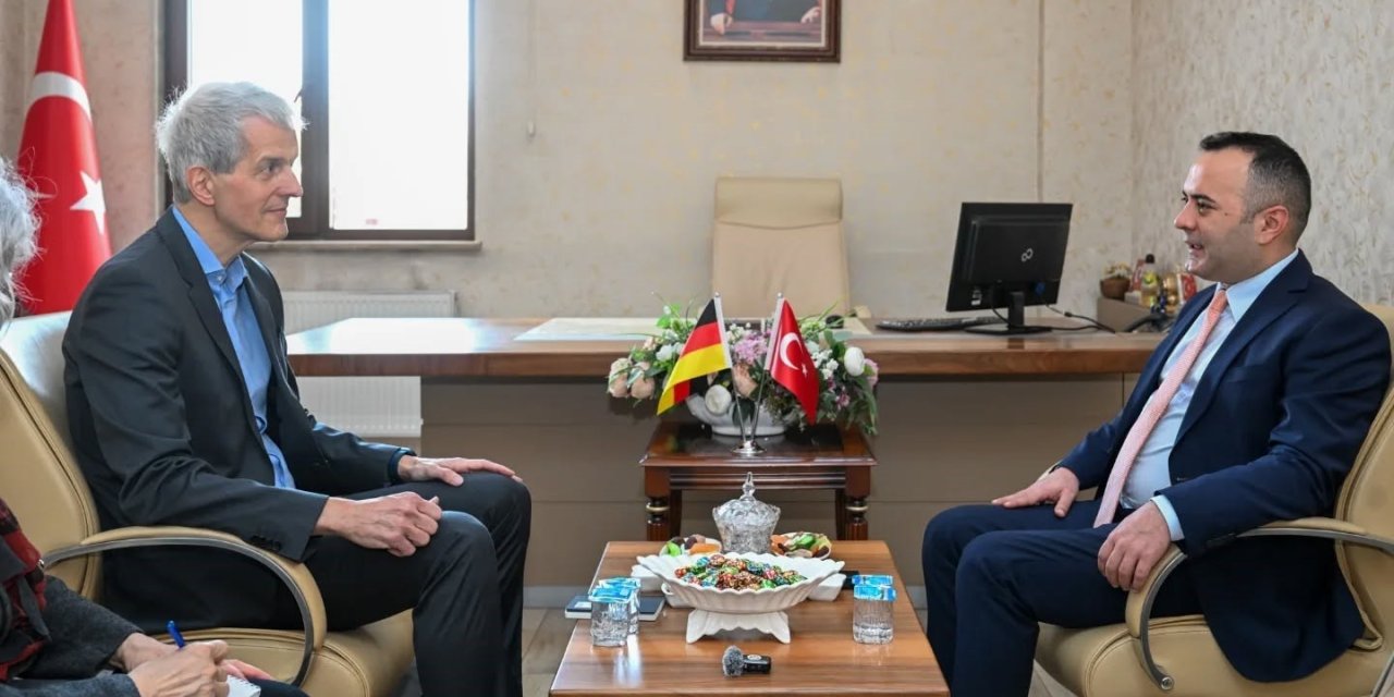 Almanya Federal Cumhuriyeti Büyükelçiliği elçisi Stefan Bredohl Erzurum’da