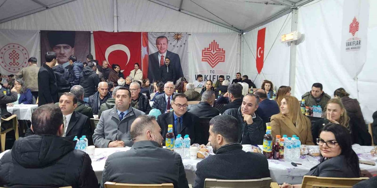 Tunceli’de Ramazan çadırı kuruldu, ilk iftar yapıldı