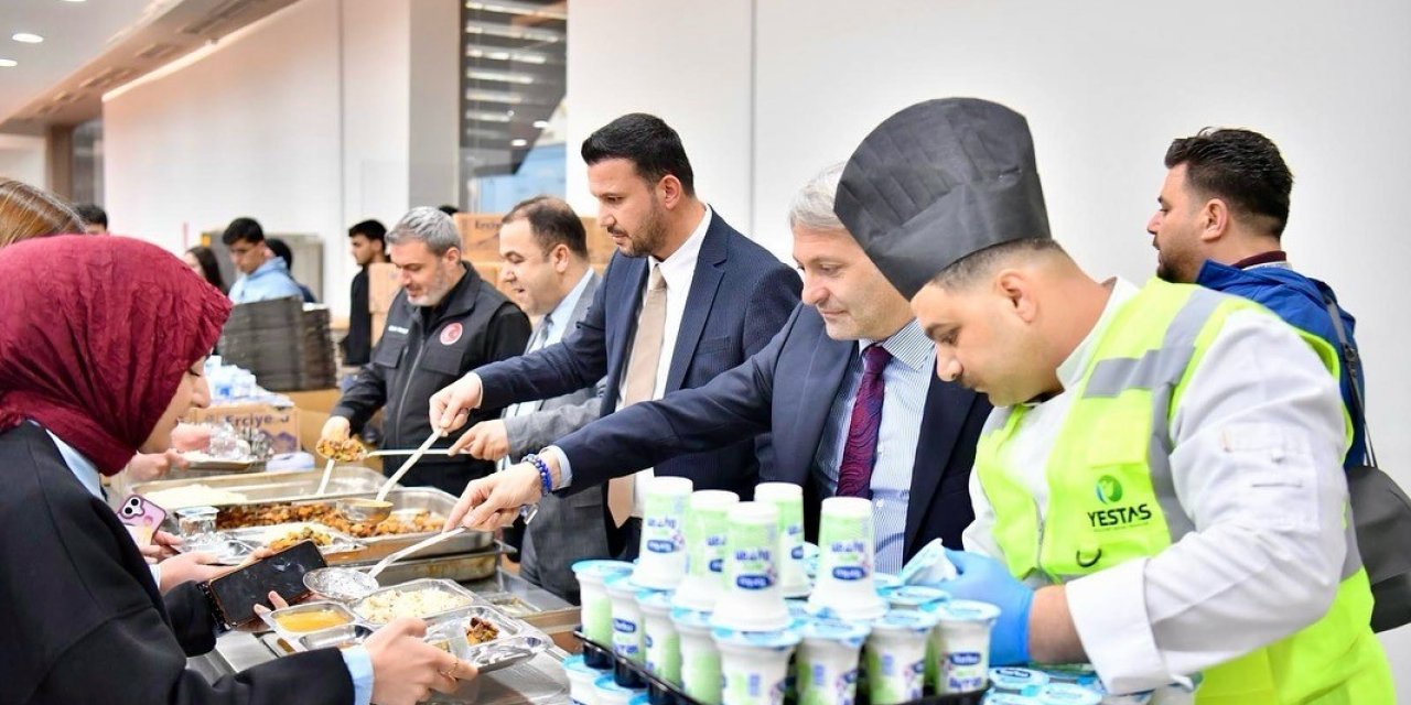 Yeşilyurt Belediyesi’nden İnönü Üniversitesi Yaşam Merkezi’nde gönül sofrası