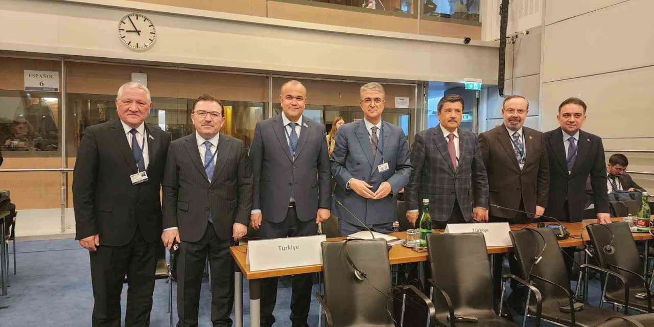 MHP’lı Kamil Aydın, AGİTPA kış genel kurulu için Viyana’da