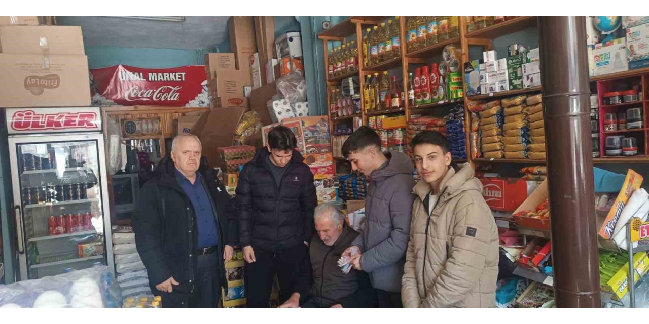 Prof. Dr. Necmeddin Erbakan Fen Lisesi öğrencilerinden örnek davranış