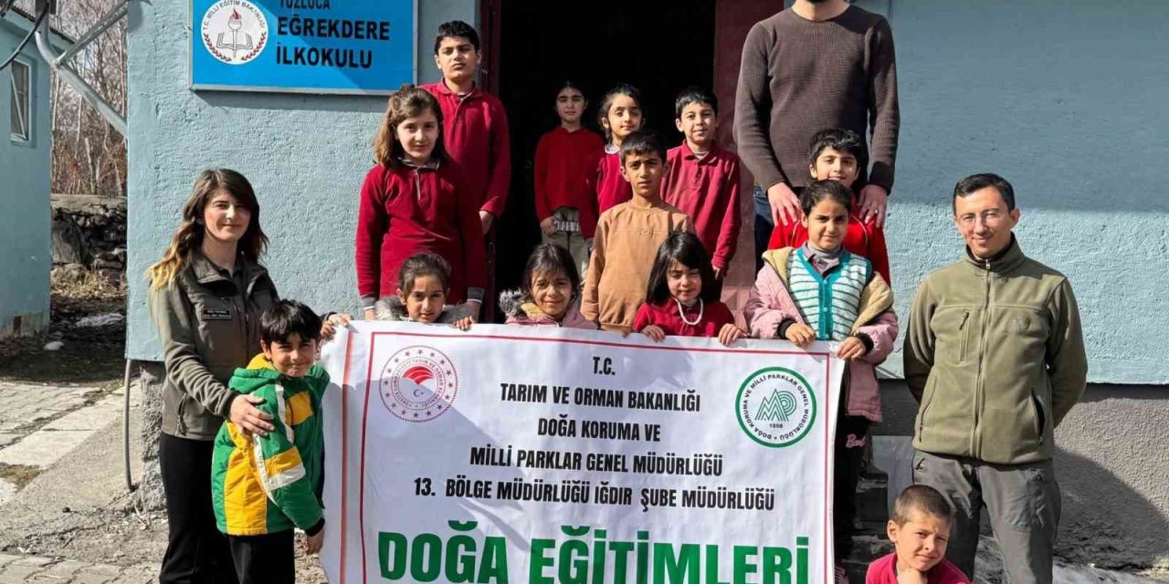Iğdır’da biyoçeşitlilik ve biyokaçakçılık eğitimleri sürüyor