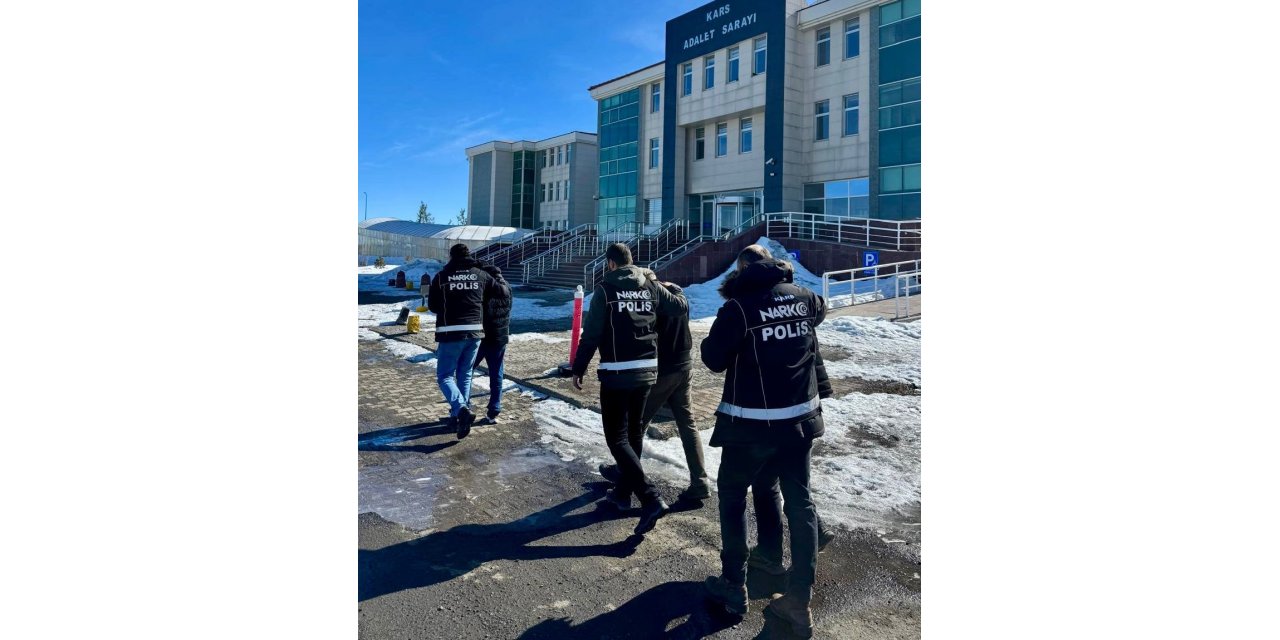 Kars’ta uyuşturucu operasyonu: 3 tutuklama