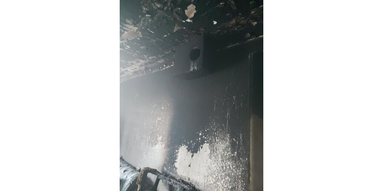 Hasköy’de ev yangını