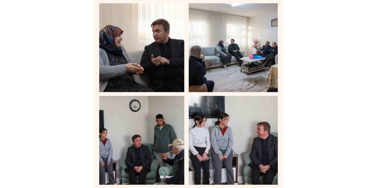 Vali Aydoğdu’dan hane ziyaretleri