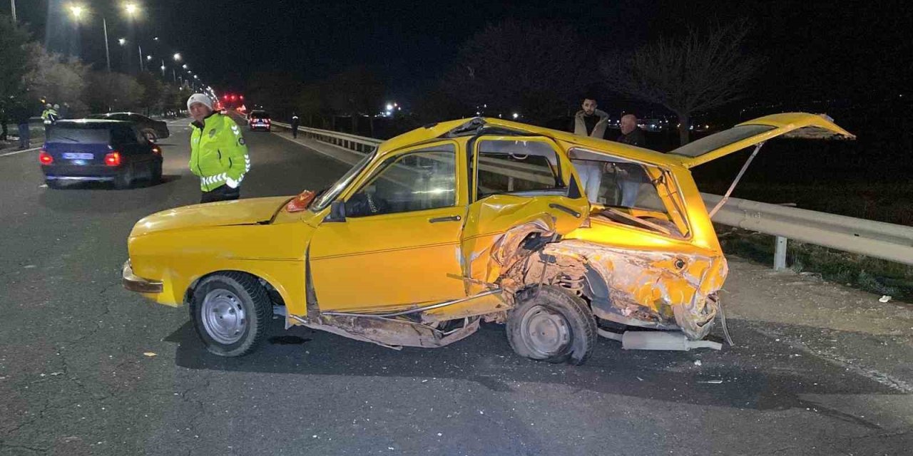 Elazığ’da trafik kazası: 1 yaralı