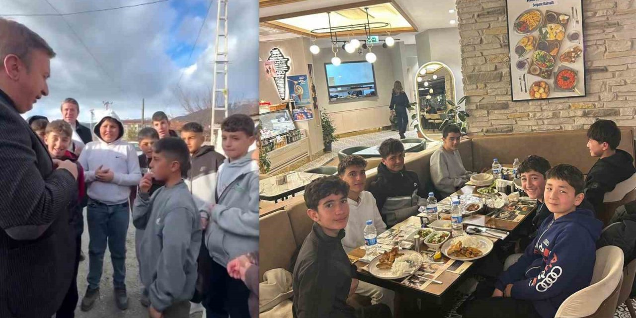 Vali, sokakta top oynayan çocukları iftara davet etti