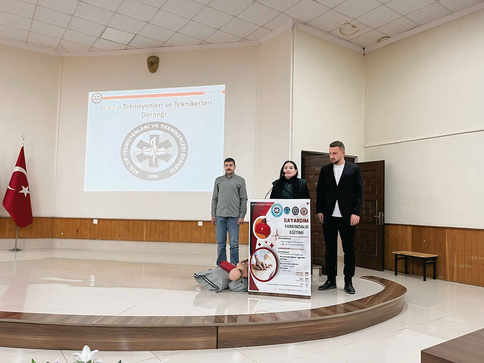 ATTDER'den öğrencilere ilk yardım eğitimi