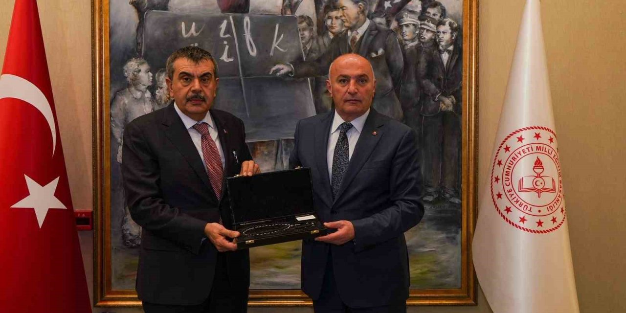 ETSO heyetinden Bakan Yusuf Tekin’e ziyaret: Erzurum’a yeni mesleki ve teknik lise müjdesi