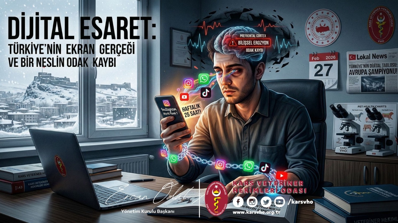 Dijital Esaret: Türkiye’nin Ekran Gerçeği ve Bir Neslin Odak Kaybı