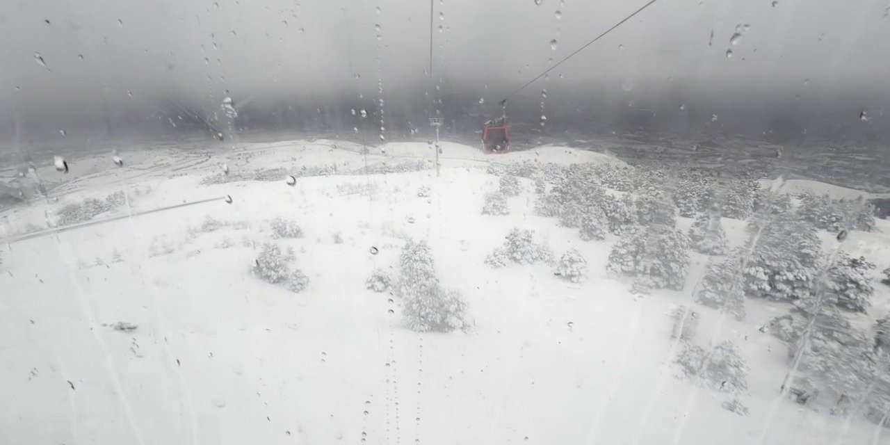 Türkiye’de en fazla kar kalınlığı Karabet Tepesi’nde ölçüldü
