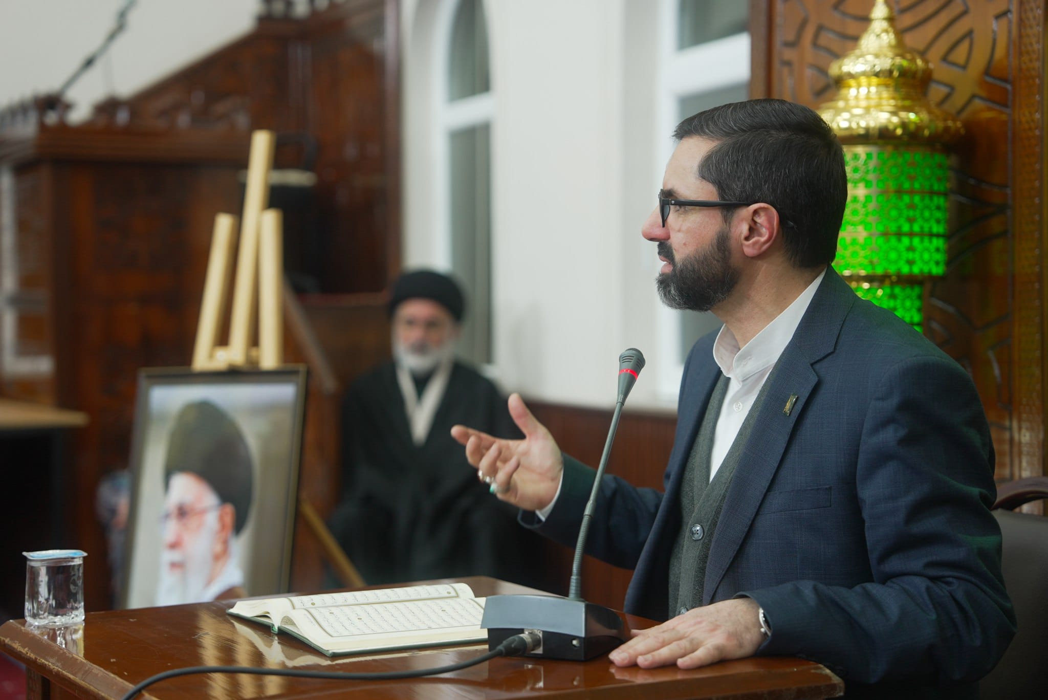 Kars’ta Ali Hamaney ve ailesi için anma programı düzenlendi