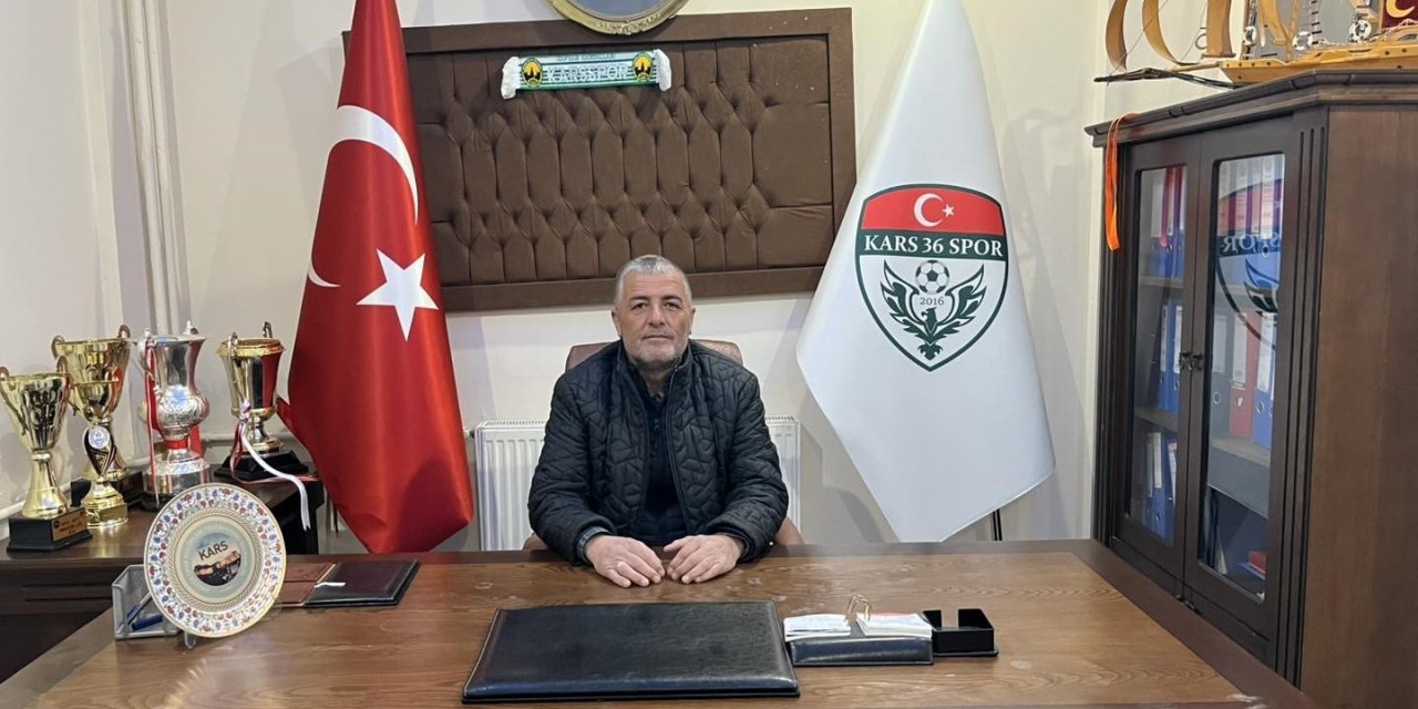 Kars 36 Spor Başkanı Osman Yaşar Uluman görevi bıraktı