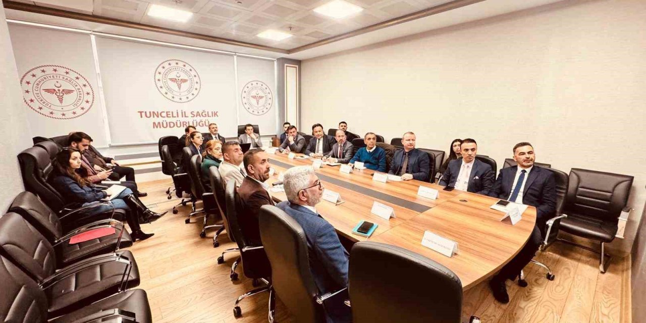 Tunceli’de bağımlılıkla mücadele çalışmaları değerlendirildi