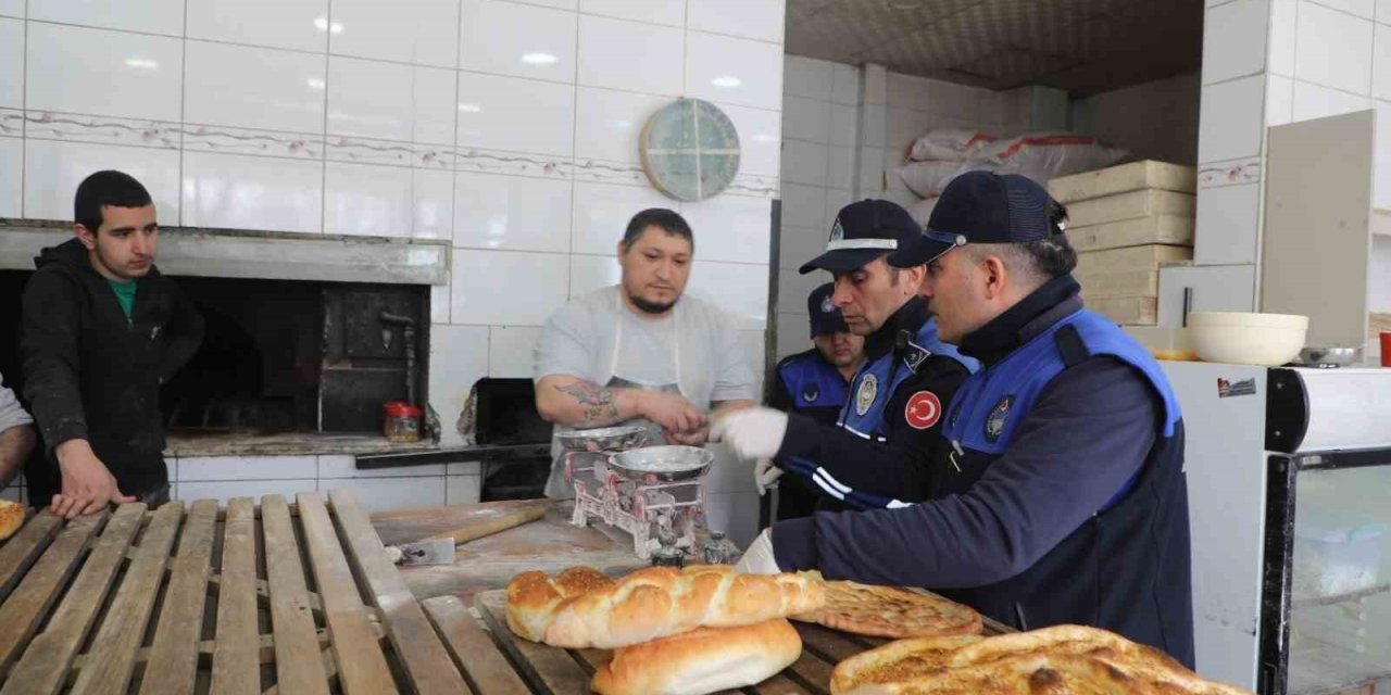 Elazığ’da fırınlar denetlendi